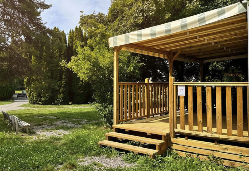 camping location mobil home en hautes alpes