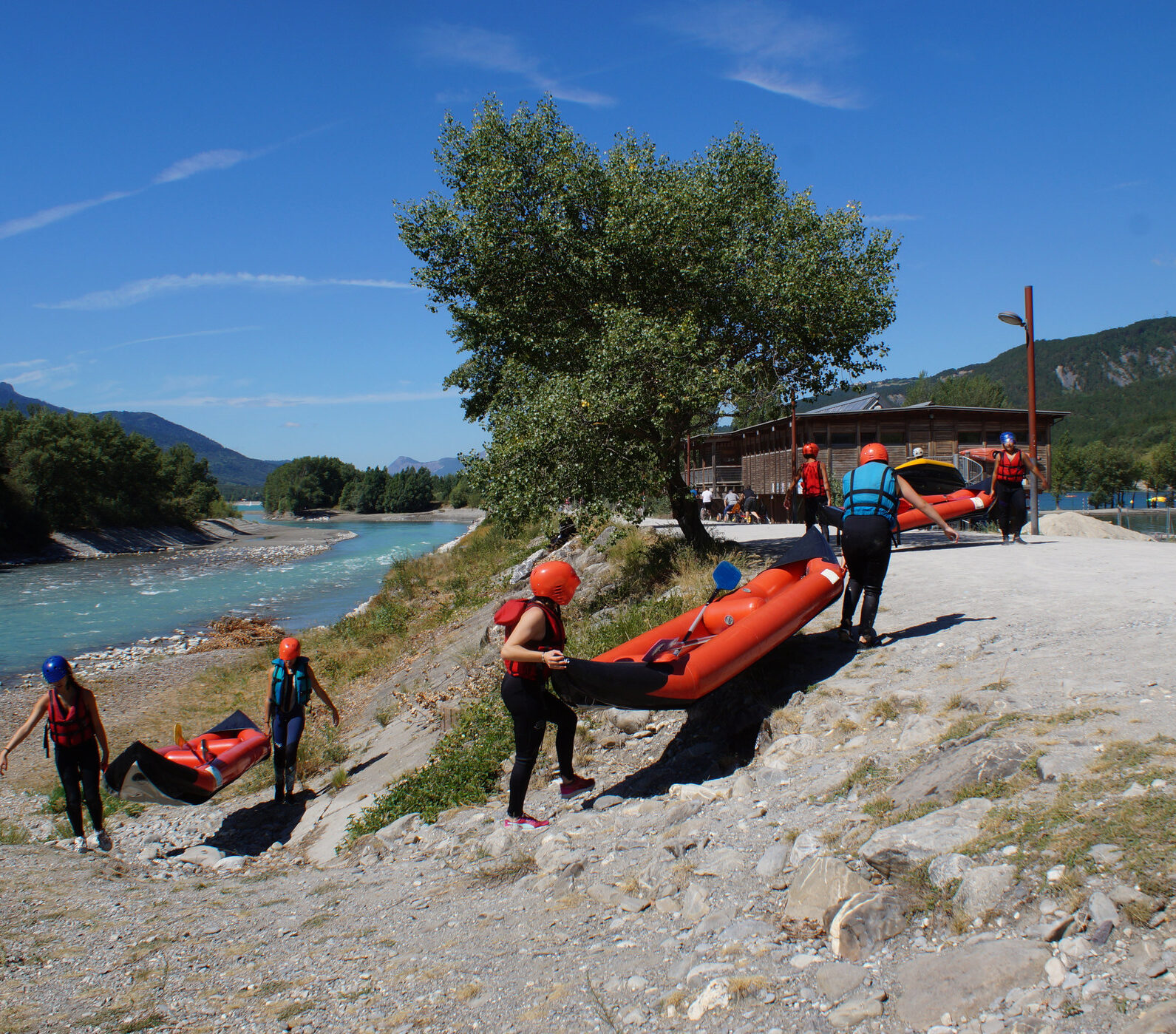 canaoe activité nautique durance