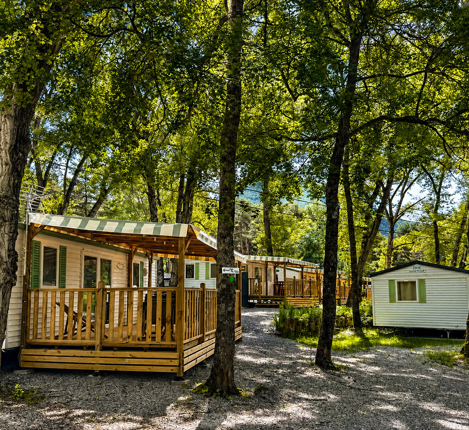 mobil homes pas cher camping le solaire